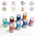Round Teacher Stamps for Grading Cl