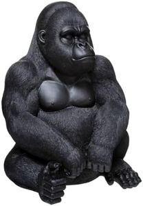 Atmosphera - Statue Gorille Assis H46 cm
