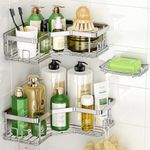 MAXIFFE Shower Caddy, 3 Pack Rustpr