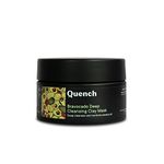 Quench Bravocado Deep Cleansing Clay Mask | Korean Clay Mask for Face| Removes Impurities and Adds a Radiant Glow | Controls Blackheads, Acne & Spots| with Avocado, Rice Water and Kaolin Clay (50ml, Pack of 1)