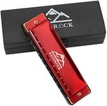 EastRock Harmonica 10 Holes 20 Tune