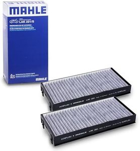 MAHLE LAK 221/S Interior Cabin Air Filter - Carbon Activated Pollen Filter - with odor protection - Car