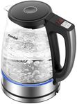 COMFEE' 1.7L Glass Tea Kettle and K