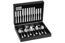 Arthur Price Every Day 58-Piece Kings 8-Person Canteen Set, Stainless Steel, Silver, 53.4 x 31.6 x 6.86 cm