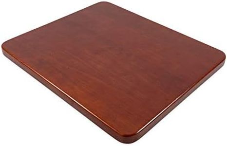 Camco RV Oak Accents Sink Cover | Features Heavy-Duty, Non-Toxic Gloss Finish, Adjustable Rubber Feet, and Measures 13-Inches by 15-Inches (43436)