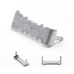 100 Sawtooth Picture Hangers No Nail - 1 Inch - Zinc
