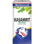 Baidyanath Kasamrit Herbal and Ayurvedic Cough Syrup, Non-Drowsy Formula, with Goodness of Tulsi, Mulethi, Pippal, Chhoti Kateri and 9 other Essential Herbs | 450 Ml (Pack of 1)
