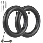 (2 Pack) 60/70-6.5 Scooter Tire Tube, 10 inch Inner Tube Scooter Replacement Straight Vavle for Ninebot Max G30 G30D G30LP G30E Gotrax Segway