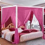 South to East Canopy Bed Curtains, 