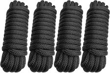 Dock Lines 4 Pack 3/8" x 15' Double