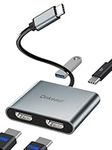 USB C to Dual HDMI Adapter,USB C Sp