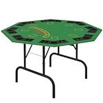 Soozier Poker Table Foldable 47" Oc