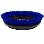 Oreck - 237.058 Commercial 237058 Crimped Polypropylene Scrub Orbiter Brush, 10.5” bristle to bristle outer dimensions, Blue, For ORB550MC Orbiter Floor Machine