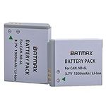 Batmax 2 Pack NB-6L NB-6LH Replacem