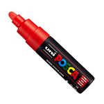 Posca Uni PC-7M Paint Marker Art Pens - Large Bullet Nib 4.5-5.5mm - 15 Colours - New for 2017 - Red