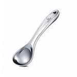 JENNIMER Heavy Duty Ice Cream Scoop, Commercial Ice Cream Scoops with Hook Longer Antifreeze-Metal Easy-Grip Unbreakable,High Qality Zinc Alloy