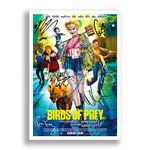 Mounted Gifts Birds Of Prey Cast Signed A4 Poster Photo Print Framed Autograph Gift 2020 Movie Film Margot Robbie Harley Quinn (POSTER ONLY)