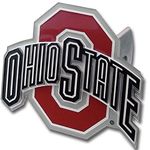 Siskiyou Ohio State Buckeyes Logo-Only Trailer Hitch Cover