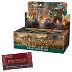 Magic: The Gathering The Lord of The Rings: Tales of Middle-Earth Draft Booster Box - 36 Packs + 1 Box Topper Card