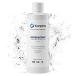 Kunphy Ultrasonic Jewellery Cleaner, Professional Ultrasonic Cleaner Fluid for Use in All Ultrasonic Cleaner Machines, Cleaning Agent Suitable for Cleaning Jewellery, Glasses etc, 120ML