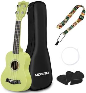 MOSEN Ukulele Beginner 21 Inch All in One Kit (Green)