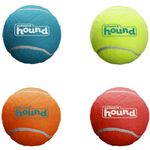 Outward Hound Squeaker Ballz Small 4-Pack High-Bounce Squeaky Ball Dog Toy Set for Interactive Fetch Play and Daily Pet Activity Use