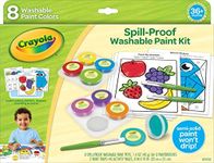 Crayola Spill Proof Paint Set (8ct)