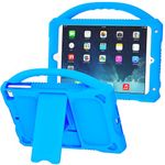 Adocham Kids Case for iPad Mini 5 4 3 2 1,Durable Shockproof Protective Silicone Cover for Apple 7.9 inch Kids iPad Mini/Mini 2/Mini 3/Mini 4/Mini 5 Case with Stand Handle(Blue)