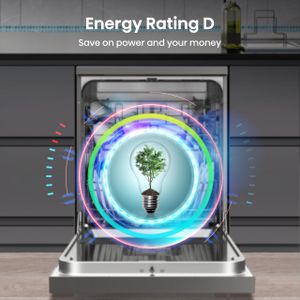 Hisense 14-Place Dishwasher – Stainless Steel