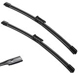 2 Factory Wiper Blades Replacement For Audi A4 S4 Q5 SQ5 Q3 A5 S5 RS5 2009-2020 Original Equipment Windshield Wiper Blade Set - 24"/20" (Set of 2)