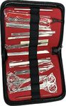 Mediwave Dissection Set Made For Stainless steel Use Medical Students Biology, Anatomy, Veterinary Set Of 14 Instruments (Geramn Fine Quality)