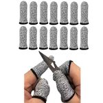 ZFYOUNG 14pcs Finger Cover Protector Anti-Cut Fingertip Finger Cover Anti-Cut Finger Bed Protector Reusable Finger Cover Thumb Finger Protector Bed Suitable for Work, Sculpture