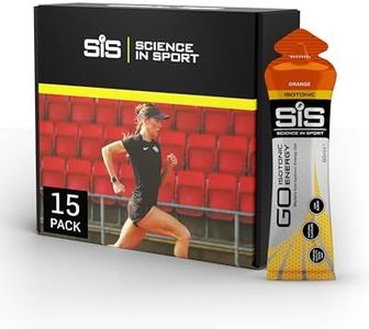 Science in Sport GO Energy Gel 15 x 60ml Vegano Arancia - Gel energetico isotonico con 22g di carboidrati, Ottimo fornitore di energia, Alternativa ottimale alle bevande isotoniche