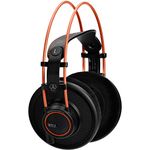 AKG K712PRO Open-Back, Over-Ear Premium Reference Class Studio Headphones, Sophisticated Open Technology, Revolutionary Flat Wire Voice Coil, Broad and spacious soundstage, Comfortable Design - Black