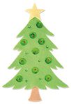 Sizzix Bigz Die Pine Tree by Lisa Jones, 665493, Multicolour, One Size