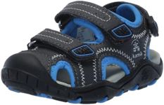 Kamik Kids' SEATURTLE2 Sandal, Grey Blue, 13 M US Little Kid