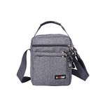 Men's Messenger Bag - Crossbody Shoulder Bags Travel Bag Man Purse Casual Sling Pack for Work Business