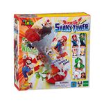 Epoch Games Super Mario Blow Up! Shaky Tower Balancing Game, Tabletop Skill and Action Game with Collectible Super Mario Action Figures for Ages 4+, Multicolor