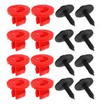 Mtsooning 20pcs Engine Undertray Cover Clips Bottom Cover Shield Guard