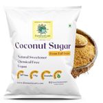 iFarmerscart Organic Coconut Palm Sugar | Coconut Jaggery Powder | Sugar Alternative, Low Glycemic Index, Diabetic Safe | Unrefined Natural Sweetener | Crafted from the Fresh Sap of Tall Trees - 1 Kg