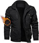 TACVASEN Men's Winter Jacket Cotton