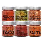 A Spice Affair's Mexican Fiesta 6-Pack Spice Set — Mexican, Fajita Meat, Taco Bell Seasonings Mix and Spices Sets — Mexican, Taco, Fajita Seasoning Mix