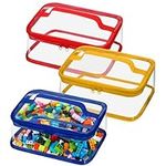 Nitial 3 Packs Clear Toy Storage Ba