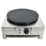 Commercial Electric Crepe Maker, Non-Stick 40cm Plate Large Pancake Machine 3000W