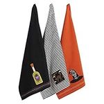 DII Embellished Cotton Kitchen Hand Towel Set, Bewitched Potion, 18x28