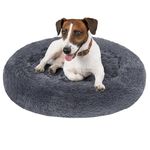 ZEXSAZONE Round Donut Comfortable Both Sides usable Washable Dog Bed for Large Dogs l Large Bed for Large Dogs l Adult Dogs l Medium Dogs Large Bed for Giant Dogs l Pets in Winter Season