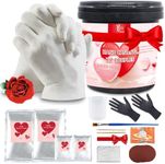 Hand Casting Kit for Couples, Hand Mold Kit, Sculpture Molding, DIY Kit for Couples Gift, Unique Couple Valentine's Day Gifts for Girlfriend Boyfriend, Husband Wife