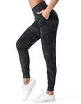 Dragon Fit Joggers for Women Athletic Sweatpants with Pockets High Waist Workout Yoga Tapered Lounge Pants