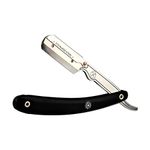 PARKER Safety Razor Men , Srb Straight Edge Disposable Blade Professional Barber Straight Edge Razor With Stainless Steel Blade Arm, 5 Parker Premium Professional Blades Included