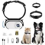 Pet Baby Updated 360° Rotating Cat Camera Collar with 32GB SD Card, HD 1080P Pet Collar Camera Cat Video Camera Mini Collar Camera for Dogs Cats Gift Indoor/Outdoor